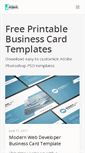 Mobile Screenshot of businesscardjournal.com